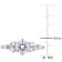 1 1/4 CT TGW Lab Grown Diamond Engagement Ring in 14K White Gold