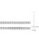 8 7/8ctw Lab-Grown Diamond Double Strand Necklace in 14K White Gold