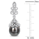 8-8.5MM Black Tahitian Cultured Pearl and 1/4 CT TGW White Topaz Drop
Earrings in Sterling Silver