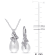 9-9.5MM Freshwater Cultured Pearl and 1/10 CT TW Diamond Earrings and
Pendant Set in Sterling Silver