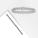 4 4/5 CT TW Lab-Grown Diamond Tennis Bracelet in 14K White Gold