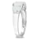 2 1/5 CT TGW Opal 3-Stone Heart Ring in Sterling Silver