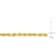 20 Inch Rope Chain Necklace in 10k Yellow Gold (5 mm)