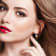 2 CT TGW Created Moissanite Drop Earrings in Sterling Silver