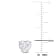 1 1/2 CT TGW Heart Shape Created Moissanite Stud Earrings in Sterling Silver