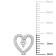 1/3 CT TGW White Topaz and 1/5 CT TW Diamond Open Heart Earrings in
Sterling Silver
