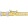 14K Two-tone Gold 3/4 CT TW Diamond Bangle