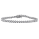 2 CT TW Lab-Grown Diamond Tennis Bracelet in 14K White Gold