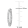 1/2 CT TW Diamond Inside Outside Hoop Earrings in Sterling Silver