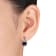9-9.5 MM Black Freshwater Cultured Pearl Earrings with Diamond Accent in
Sterling Silver