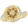 1 7/8 CT TGW Citrine, Topaz and Diamond Accent Swirl Ring in 18K Yellow
Gold Over Sterling Silver
