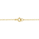 6.5-8.5 MM Freshwater Cultured Pearl Tin Cup Necklace in 18K Yellow Gold
Over Sterling Silver