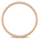 Men's 6mm Matte Three Row Wedding Band in 10K 3-Tone Gold