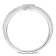 Diamond Accent Heart Promise Ring in Sterling Silver