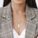 8-9.5 MM Freshwater Cultured Pearl Infinity Lariat Necklace in 18K
Yellow Gold Over Sterling Silver