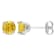1 1/2 CT TGW Citrine Stud Earrings in Sterling Silver