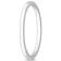 Ladies Wedding band in 10K White Gold