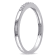 0.06 CT TW Diamond Wedding Band in Sterling Silver