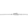 3 3/4 CT TGW Ruby and 2 3/4 CT TW Diamond Lariat Necklace in 14K White Gold