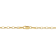 5 3/4 CT TGW Iolite Linear Pendant with Oval Link Chain in 10K Yellow Gold