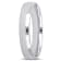 Ladies 4mm Polished Finish Wedding Band in 14K White Gold