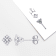 1 CT TW Lab-Grown Diamond Solitaire Stud Earrings in 14K White Gold