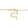 6-6.5MM Freshwater Cultured Pearl Chandelier Heart Necklace in 14K
Yellow Gold Over Sterling Silver