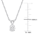 0.50ctw Lab-Grown Diamond Solitaire Pendant with Chain in 14K White Gold
