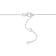 2 1/4 CT DEW Created Moissanite Yard Necklace in Sterling Silver
