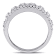 1 1/3 CT TGW Created White Sapphire Anniversary Band in Sterling Silver