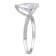 3 1/6 CT TW Lab-Grown Diamond Engagement Ring in 14K White Gold