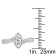 1/4 CT TW Diamond Halo Twist Ring in Sterling Silver