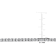 32 1/3 CT TGW Cubic Zirconia Tennis Necklace in Sterling Silver