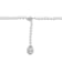 7-7.5 MM Freshwater Cultured Pearl Drop Necklace in Sterling Silver