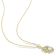 1 5/8 CT TGW Green Quartz and 1/10 CT TW Diamond Pendant with Chain in
Yellow Plated Sterling Silver