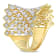 2 1/3 CT TGW Lab Grown Diamond Wide Band Ring in 14K Yellow Gold