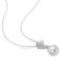 11-12MM Freshwater Cultured Pearl & 1/10 CT TW Diamond Earrings and
Necklace Set in Sterling Silver