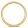 Ladies 2.5mm Comfort Fit Wedding Band in 14K Yellow Gold
