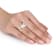 4-7.5MM Freshwater Cultured Pearl Coil Ring in Yellow Plated Sterling Silver