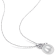 7.5-9MM Freshwater Cultured Pearl and Diamond Accent Earrings and
Pendant Set in Sterling Silver