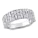 1/6 CT TDW Diamond Anniversary Band in Sterling Silver