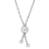 3/4 Ct DEW Created Moissanite Oval Halo Adjustable Bolo Bracelet in
Sterling Silver
