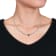 1 1/4 CT TGW Oval Created Blue Sapphire Curb Link Chain Necklace in
Sterling Silver