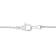 3/5 CT TGW Ruby and Diamond Accent Halo Necklace in 14K 2-Tone Gold