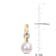 11-12MM Freshwater Cultured Pearl and 1/10 CT TW Diamond Earrings in 14K
2-Tone Gold