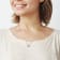 2 3/4 CT TGW Created White Sapphire Solitaire Halo Drop Pendant with
Chain in Sterling Silver