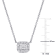 3/4 CT TW Diamond Necklace in Platinum
