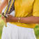 10-15.5MM Freshwater Cultured Pearl with Curb Chain Bracelet in Yellow
Plated Sterling Silver