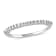 1/5 CT TW Diamond Anniversary Band in Sterling Silver