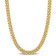 8.8mm Curb Link Chain Necklace in 10k Yellow Gold, 20 in